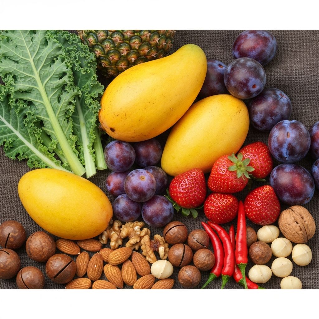 Nutrisi alami dan makanan sehat